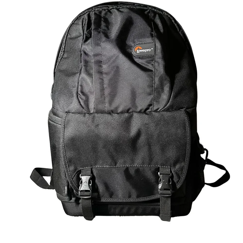 Lowepro Fastpack 200 Camera Backpack Black DSLR Bag Travel Missing Dividers